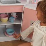 Bucatarie de joaca Deluxe Corner Kidkraft